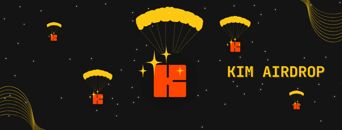 Banner Airdrop Kim Exchange